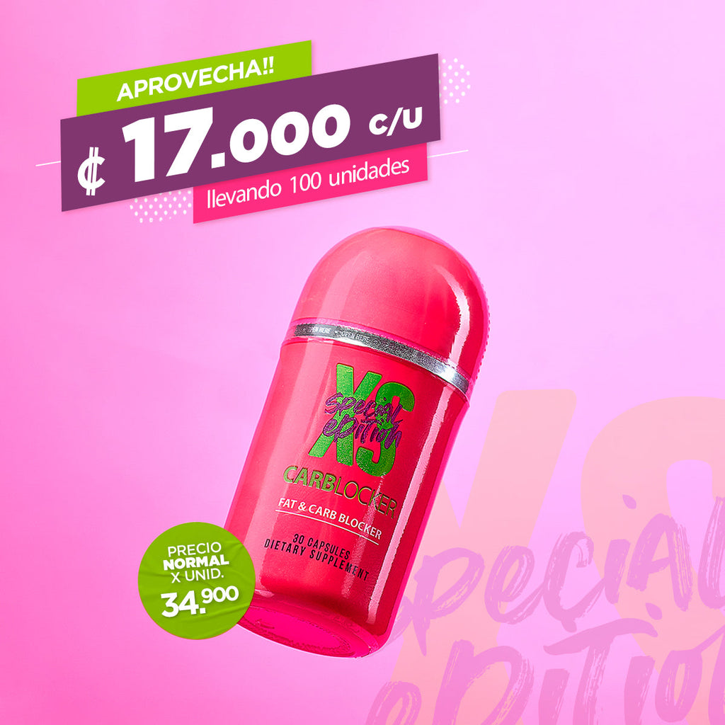 XS Special edition™ CARBLOCKER X 100 UNIDADES